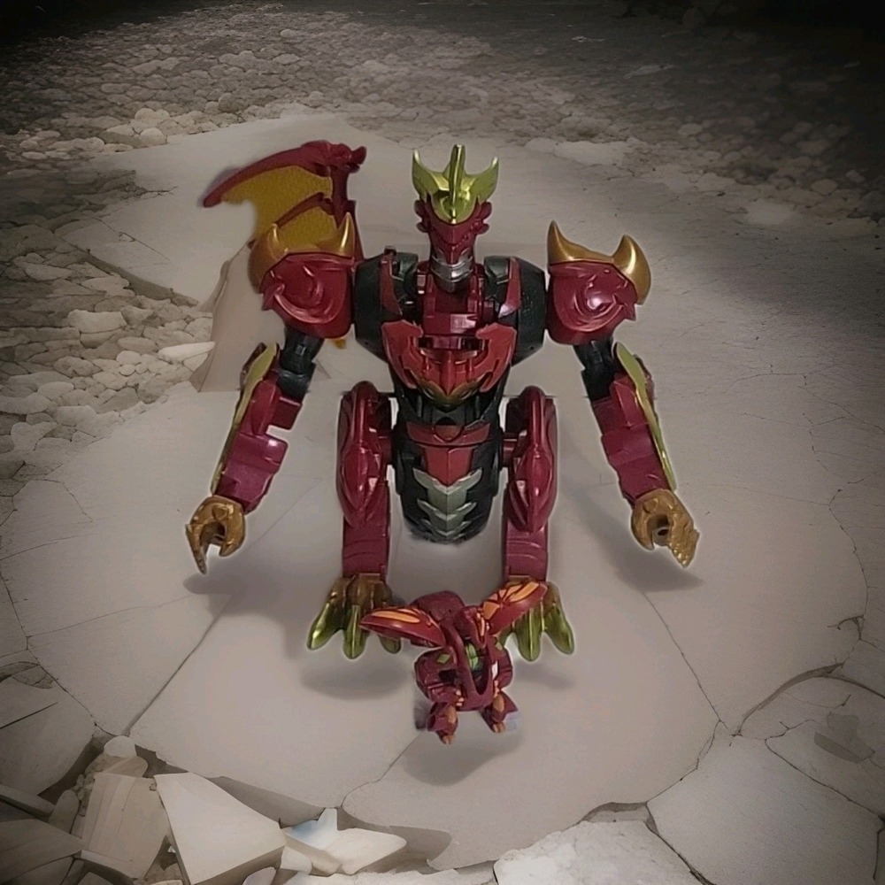 Bakugan Dragonoid Infinity Transforming Dragon 7.5" Figure Spin Master 1 Wing
